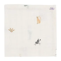 Jollein Jungle Jambo Hydrofiel Monddoekje - 3 Pack - 31 x 31 cm> Monddoekjes / Spuugdoekjes