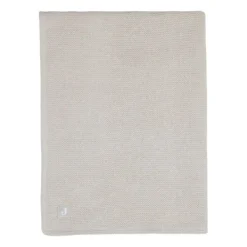 Jollein Ledikantdeken Basic Knit Biscuit/Fleece 100 x 150 cm><noscript><img width=