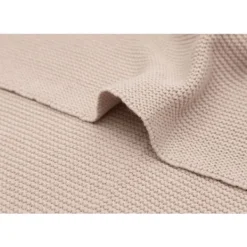 Jollein Ledikantdeken Basic Knit Wild Rose 100 x 150 cm><noscript><img width=