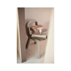 Jollein Ledikantdeken Basic Knit Wild Rose 100 x 150 cm><noscript><img width=