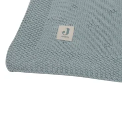 Jollein Ledikantdeken Cosy Knit Sea Green 100 x 150 cm> Ledikantdekens