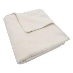 Jollein Ledikantdeken Cosy Knit Ivory / Velvet 100 x 150 cm><noscript><img width=