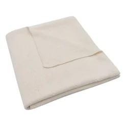 Jollein Ledikantdeken Cosy Knit Ivory 100 x 150 cm><noscript><img width=