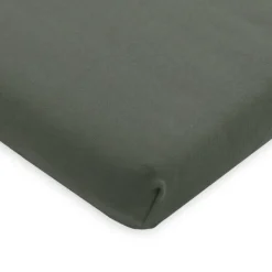 Jollein Ledikanthoeslaken Jersey 60 x 120 cm Ash Green> Hoeslakens