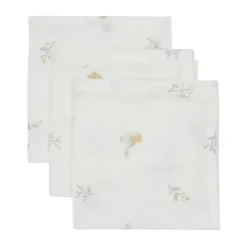 Jollein Lovely Birds Hydrofiel Monddoekje - 3 Pack - 31 x 31 cm> Monddoekjes / Spuugdoekjes