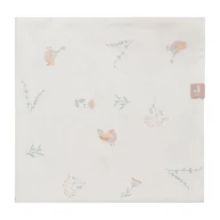 Jollein Lovely Birds Ledikantlaken - 120 x 150 cm><noscript><img width=