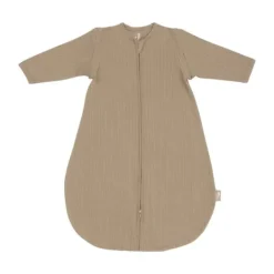 Jollein Slaapzak Zomer Met Afritsbare Mouw - 60 cm - Ajour Biscuit> 4-Seizoenen Slaapzakken|Zomer Slaapzakken