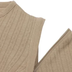 Jollein Slaapzak Zomer Met Afritsbare Mouw - 60 cm - Ajour Biscuit><noscript><img width=