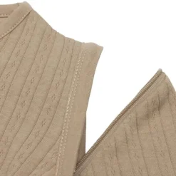 Jollein Slaapzak Zomer Met Afritsbare Mouw - 60 cm - Ajour Biscuit><noscript><img width=