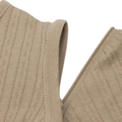 Jollein Slaapzak Zomer Met Afritsbare Mouw - 60 cm - Ajour Biscuit><noscript><img width=
