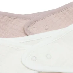 Jollein Slab Bandana Hydrofiel - Wild Rose / Oatmeal - 2 Stuks><noscript><img width=