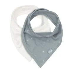 Jollein Twinkling Slab Bandana - 2 Pack - Sea Green> Slabben