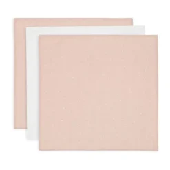 Jollein Twinkling Small Multidoek - 3 Pack - 70 x 70 cm - Hydrofiel - Sea Green><noscript><img width=