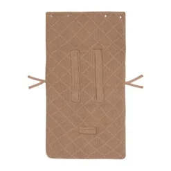 Jollein Voetenzak 3/5 Punts - Groep 0+ - Check Knit - Biscuit><noscript><img width=