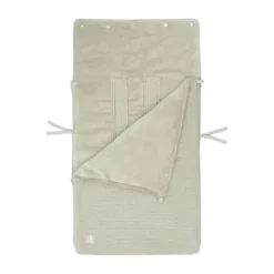 Jollein Voetenzak Autostoel Groep 0+ 3/5 Punts Basic Knit Nougat><noscript><img width=