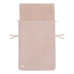 Jollein Voetenzak Groep 0+ 3/5 punts gordel - Basic Knit - Wild Rose> Accessoires Autostoel