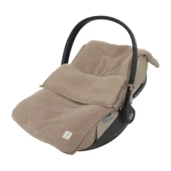 Jollein Voetenzak Groep 0+ 3/5 punts gordel - Basic Knit - Wild Rose><noscript><img width=