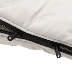 Jollein Voetenzak Groep 0+ 3/5 punts gordel - Embossed - Milky Coffee><noscript><img width=