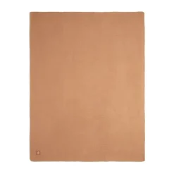 Jollein Wiegdeken Basic Knit Nougat/Fleece 75 x 100 cm><noscript><img width=