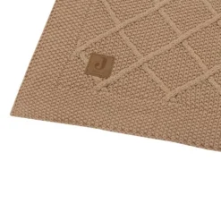 Jollein Wiegdeken Check Knit Oatmeal 75 x 100 cm><noscript><img width=