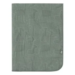 Jollein Wiegdeken Jungle Jambo Biscuit / Oatmeal 75 x 100 cm> Accessoires Wiegen|Wiegdekens