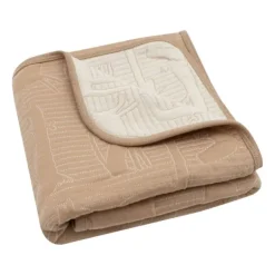 Jollein Wiegdeken Jungle Jambo Biscuit / Oatmeal 75 x 100 cm><noscript><img width=