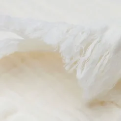 Jollein Wiegdeken Muslin Fringe Ivory 75 x 100 cm><noscript><img width=