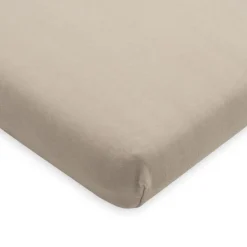 Jollein Wieghoeslaken Jersey 40 x 80/90 cm Nougat> Accessoires Wiegen|Hoeslakens