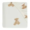 Jollein Wieghoeslaken Jersey 40 x 80/90 cm Teddy Bear> Accessoires Wiegen|Hoeslakens