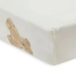 Jollein Wieghoeslaken Jersey 40 x 80/90 cm Teddy Bear> Accessoires Wiegen|Hoeslakens