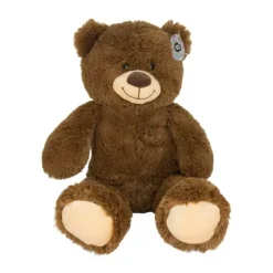 JollyPlush Knuffelbeer - 50 cm - Donkerbruin> Pluche / Knuffels