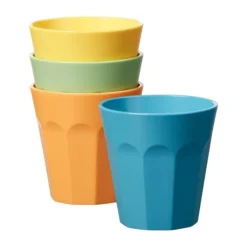 Keep It Cool! Drink Cup Set Of 4 - 300 ml - Multicolor> Bekers