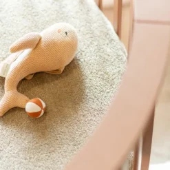 Kidsmill Soft Elegance II Boxmatras Hoes Rond Ø 90 cm - Iceblue><noscript><img width=