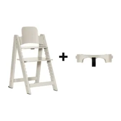 Kidsmill Up! Kinderstoel Incl. Houten Babyset - Oatmeal> Houten Kinderstoelen