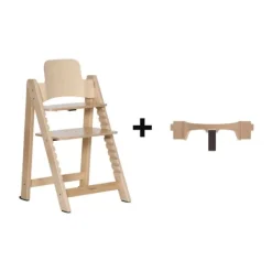 Kidsmill Up! Kinderstoel Incl. Houten Babyset - Oatmeal><noscript><img width=