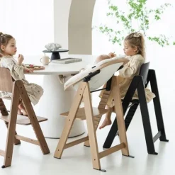 Kidsmill Up! Kinderstoel Incl. Houten Babyset - Oatmeal><noscript><img width=