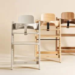 Kidsmill Up! Kinderstoel Incl. Houten Babyset - Oatmeal><noscript><img width=