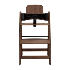 Kidsmill Up! Kinderstoel Incl. Kunststof Babyset - Zwart> Houten Kinderstoelen