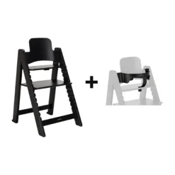 Kidsmill Up! Kinderstoel Incl. Kunststof Babyset - Zwart><noscript><img width=