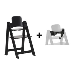 Kidsmill Up! Kinderstoel Incl. Kunststof Babyset - Zwart><noscript><img width=