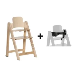 Kidsmill Up! Kinderstoel Incl. Kunststof Babyset - Zwart><noscript><img width=