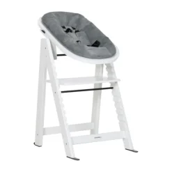 Kidsmill Up! Kinderstoel Incl. Kunststof Babyset Oatmeal - Beuken Zwart><noscript><img width=