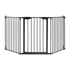 Kidsriver Veiligheidsrek Metaal  Zwart (201 cm)> Traphekken Configuratiesysteem|Traphekken Met Rolsysteem