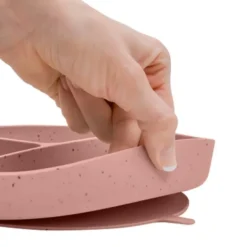 Kikkaboo Bord Met Vakken - Platina Siliconen - Zand><noscript><img width=