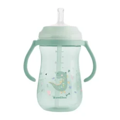 Kikkaboo Dino Wereld Beker Met Siliconen Rietje - 300ml - Blauw><noscript><img width=