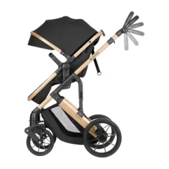 Kikkaboo Kinderwagen 3 in 1 Darling Leger Groen><noscript><img width=