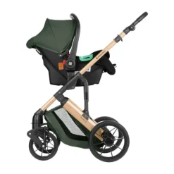Kikkaboo Kinderwagen 3 in 1 Darling Leger Groen><noscript><img width=