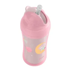 Kikkaboo Maan Beker Met Siliconen Rietje - 220ml - Mint><noscript><img width=