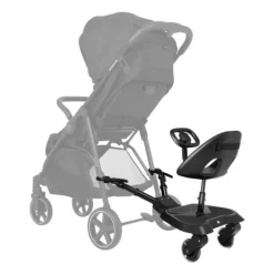 Kikkaboo Meerijdplankje voor buggy/kinderwagen Met Zitting Ally XL><noscript><img width=