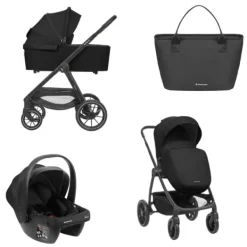 Kikkaboo Modena Kinderwagen 3-in-1 - Donkergrijs><noscript><img width=